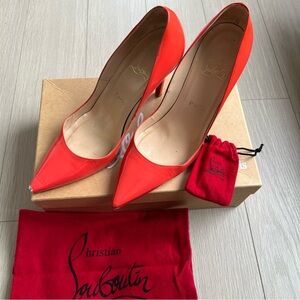 Christian Louboutin New Decoltissimo Coral Size 38